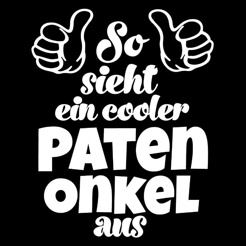 So sieht ein cooler Patenonkel Taufpate Schweiz