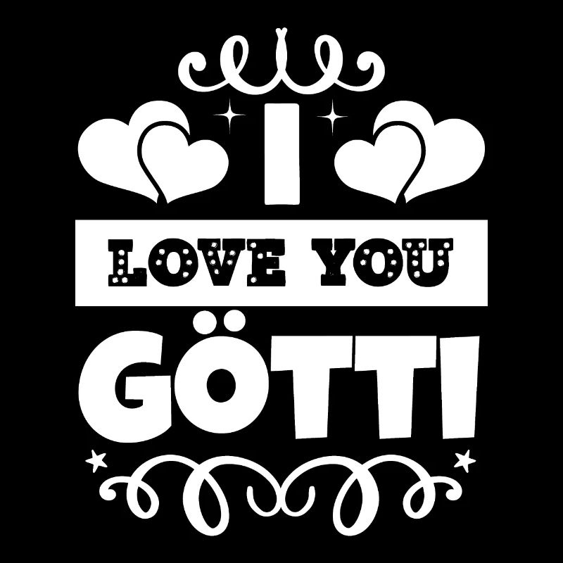 Liebe dich Götti Patenonkel Schweiz Taufpate