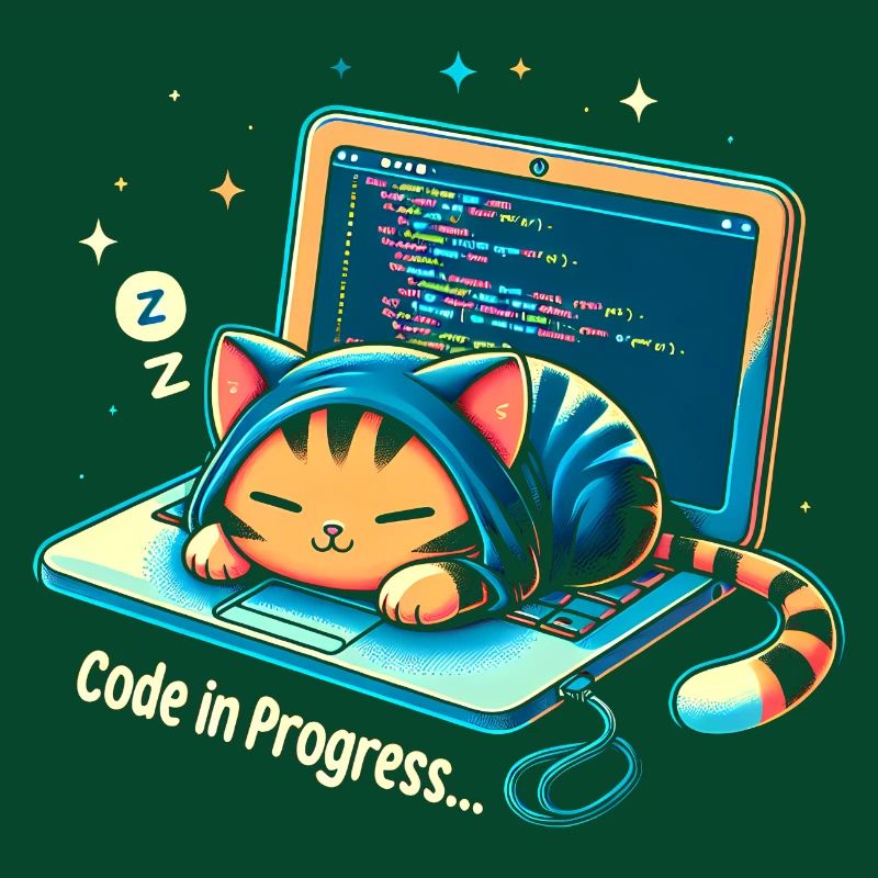 Code in Bearbeitung.. - Programming Cats