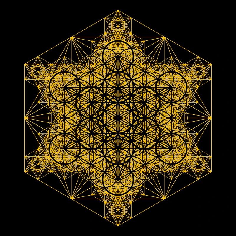 Métatrons Super Structure Gold