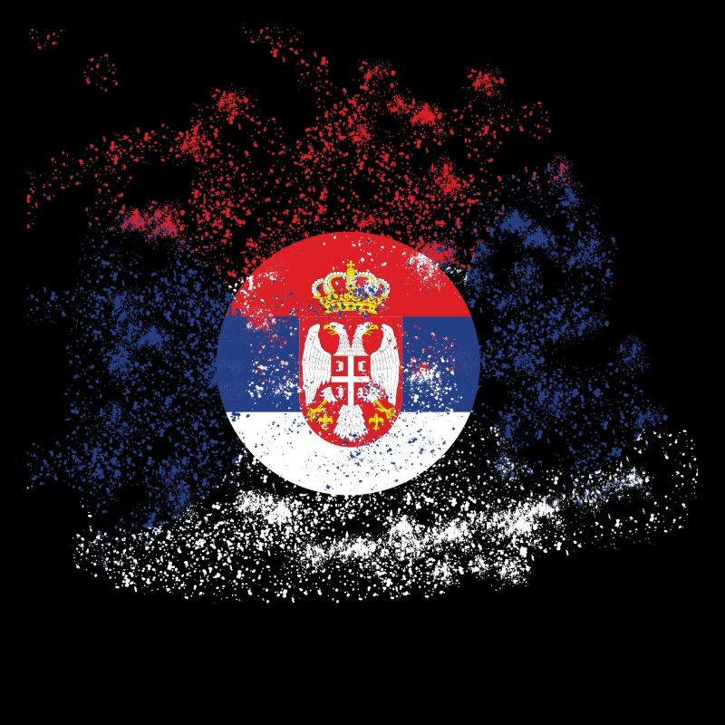 Serbie Coupe du Monde Drapeau Couleurs Épingles