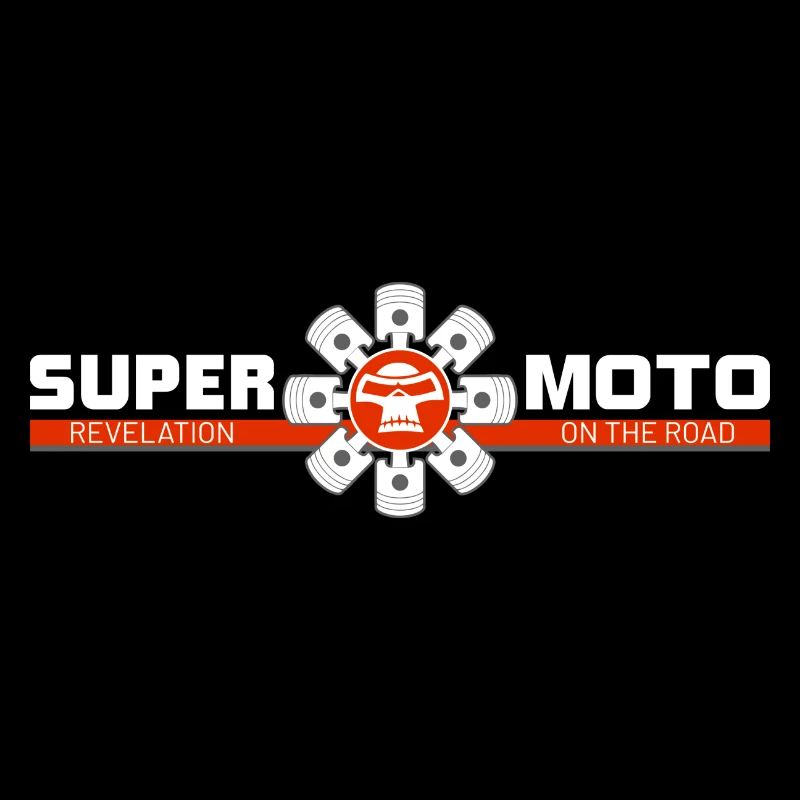 SUPER MOTO Monkey Circle rot