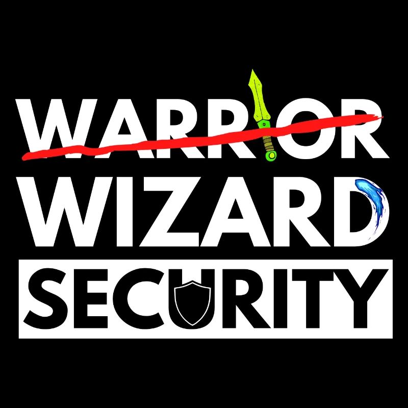 WARRIOR IS WIZARD SECURITY DRAGONS AVENTURES JDR