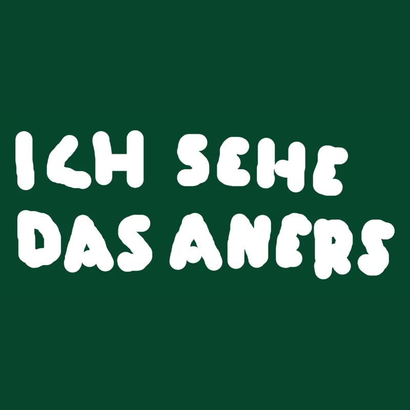 Ich sehe das anders