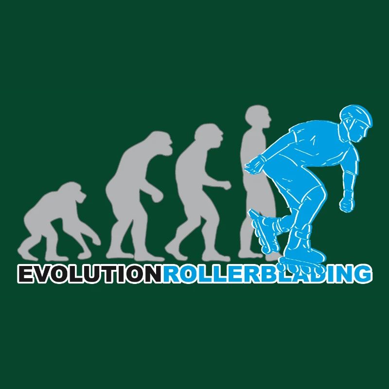 evolution rollerblading, inline skates, skating