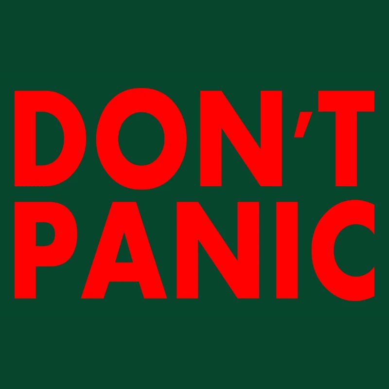 don't panic