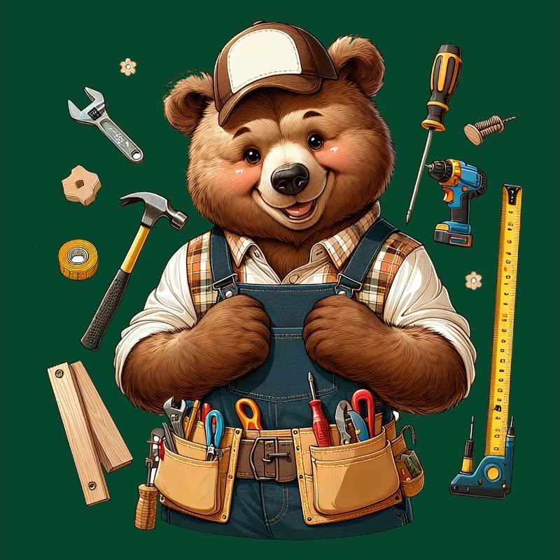 Cute Bear Craftsman