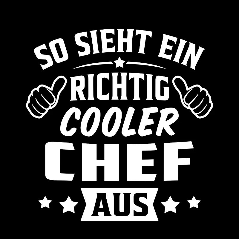 So sieht ein richtig cooler chef