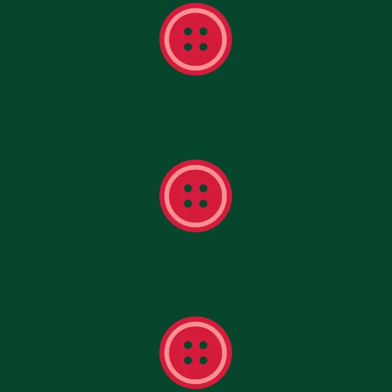 Rangée de boutons composée de trois boutons