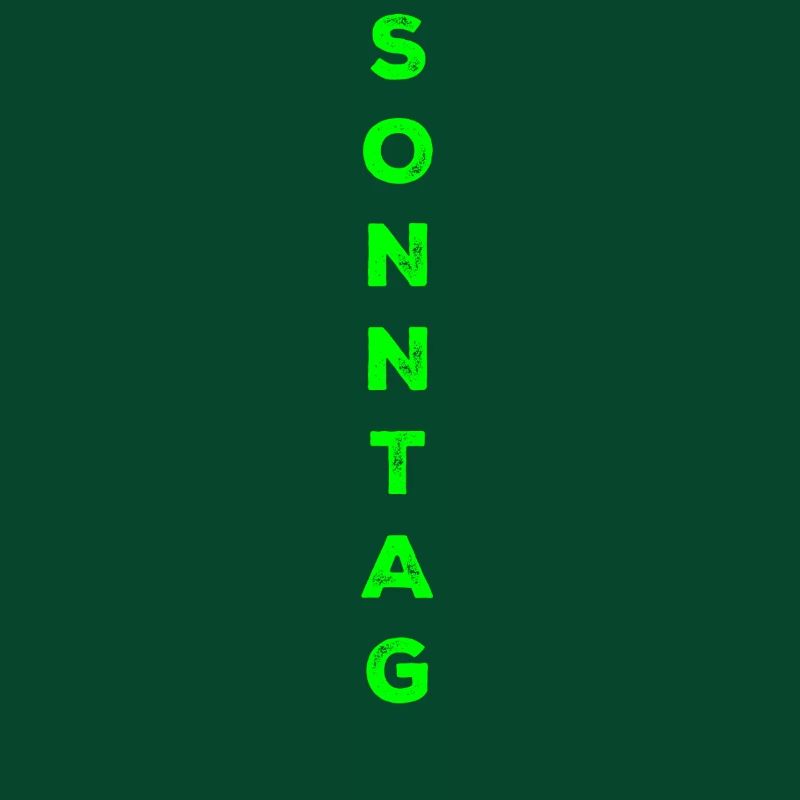 Dimanche - vert