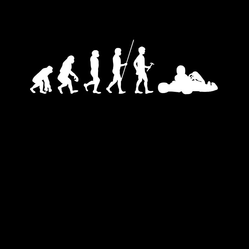 Go Kart Human Evolution