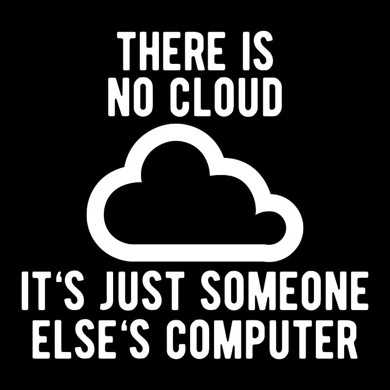 It`s just someone else`s Computer Admin Geschenk