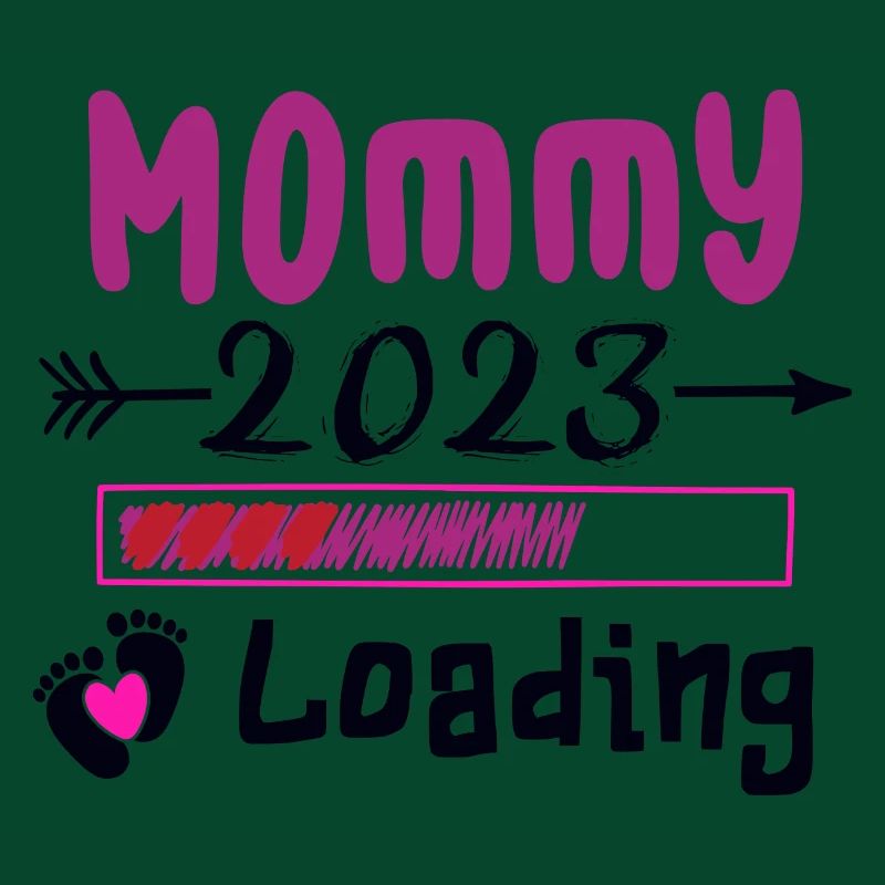 Mama loading 2023, werdende Mutter 2023