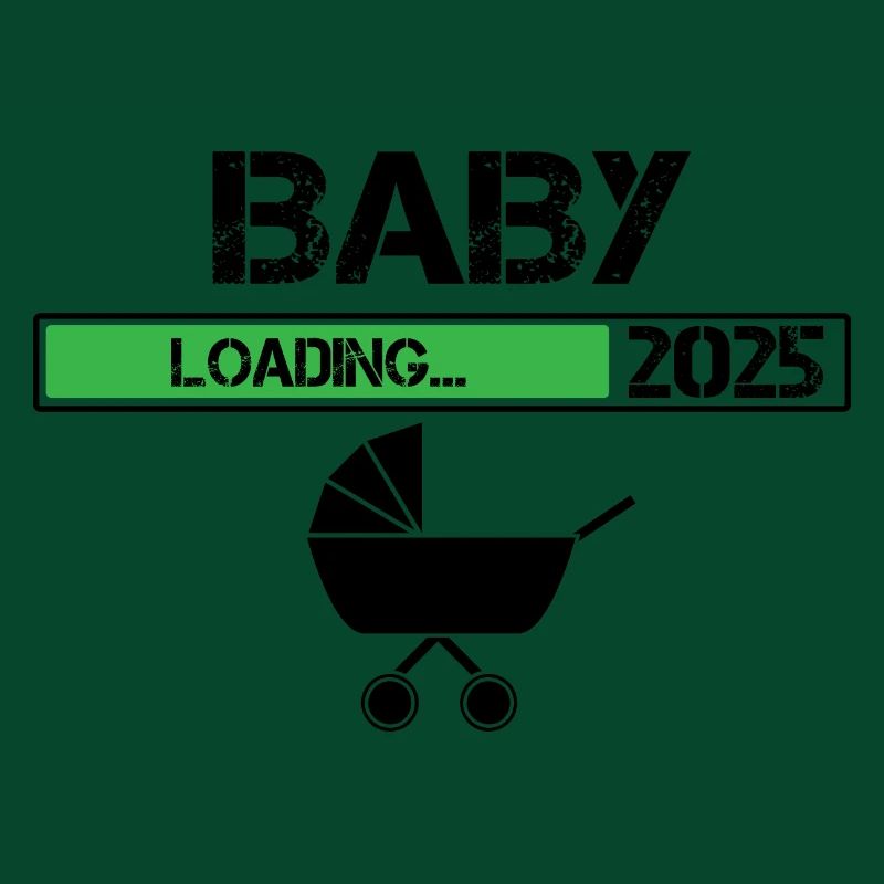 Baby loading 2025, Ich werde 2025 Mutter