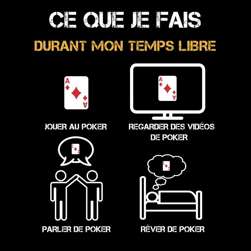 poker temps libre humour