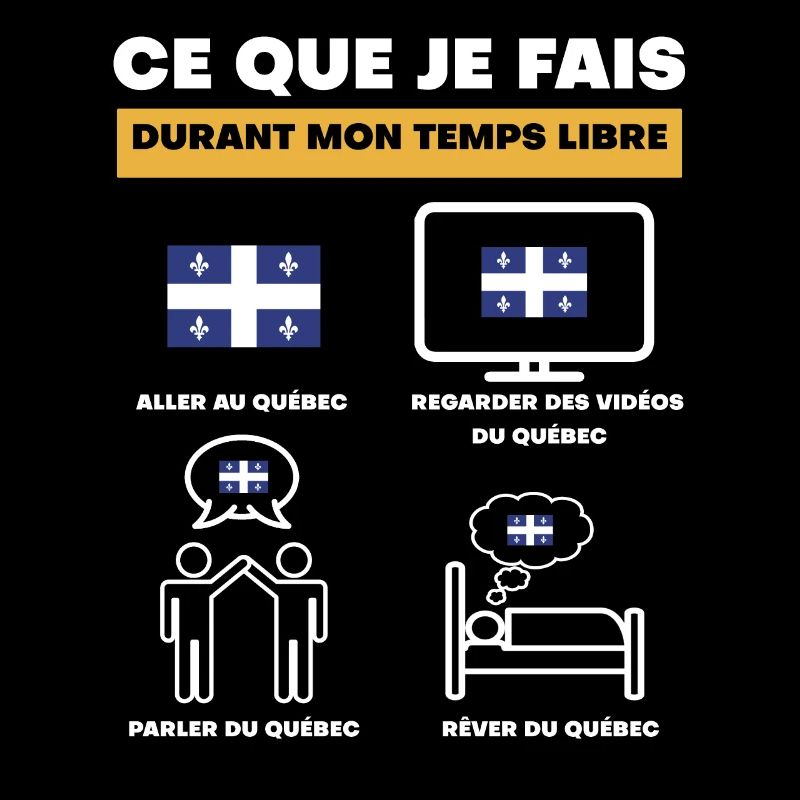 Québec durant temps libre