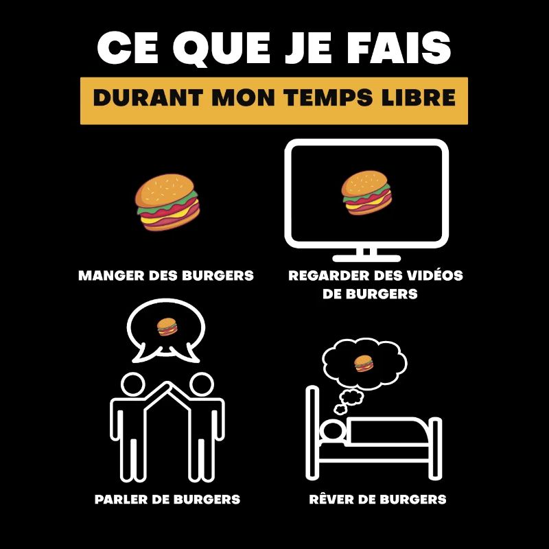 Freizeit Burger Geschenk