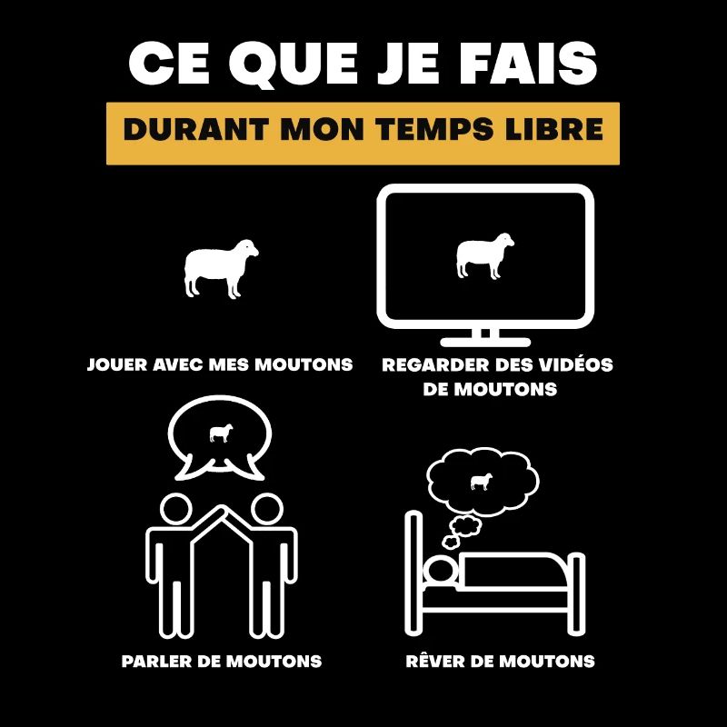 Freizeit Schaf Geschenk