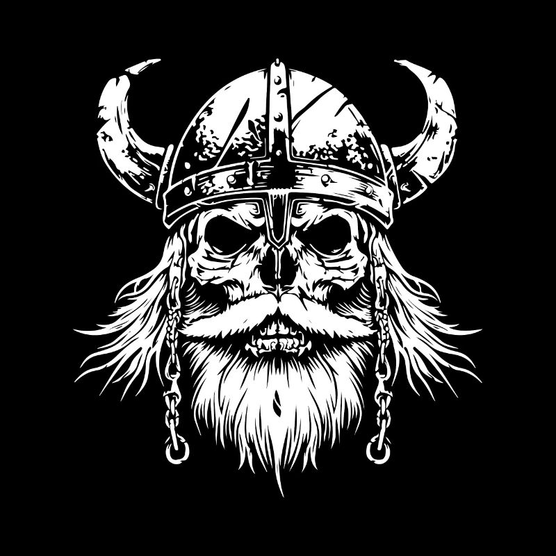 Viking Skull Valhalla