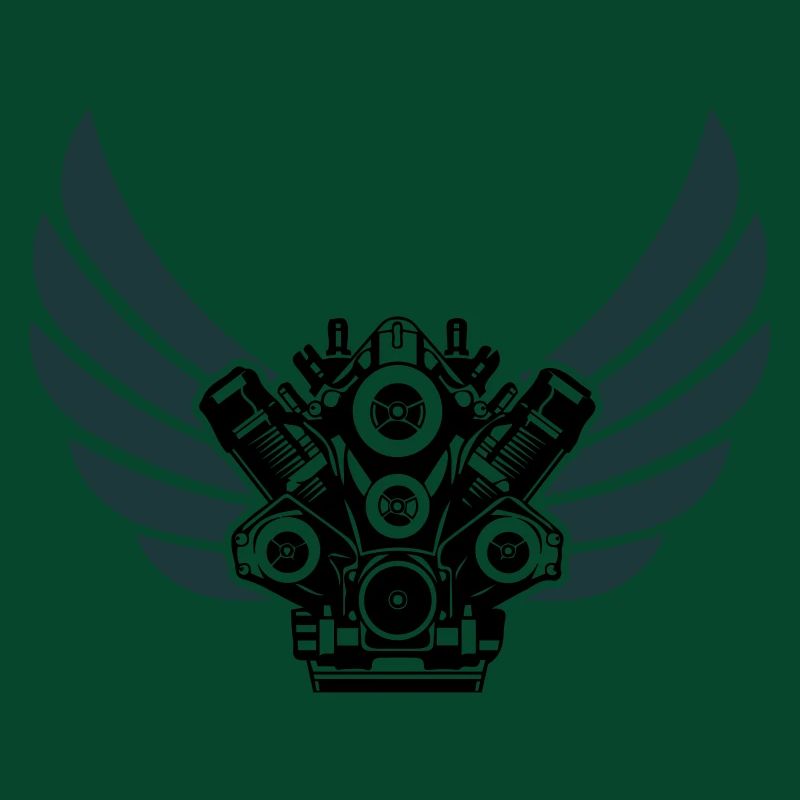 Engine with wings