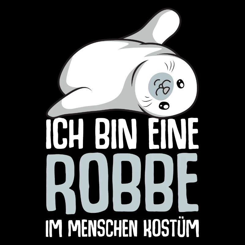 Robbe Seehund Seelöwe Robben Mädchen