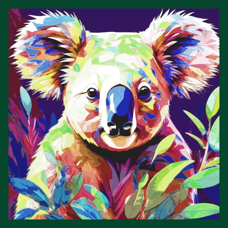 Koala, koala bear, illustration