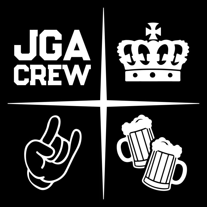 Junggesellenabschied Jga Crew Spruch