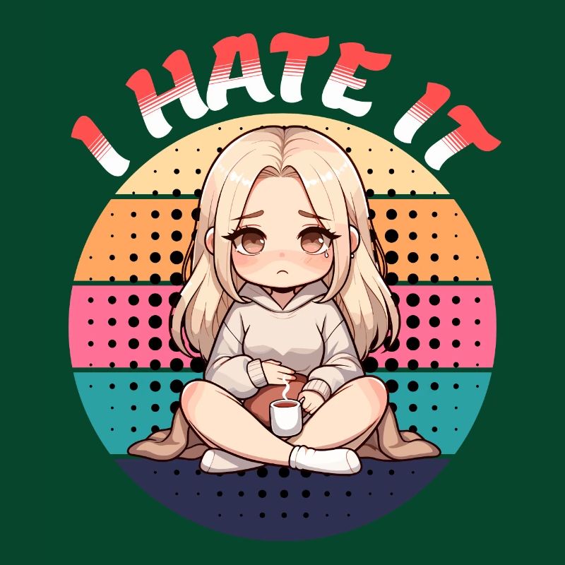 Periode Menstruation I Hate It Kawaii