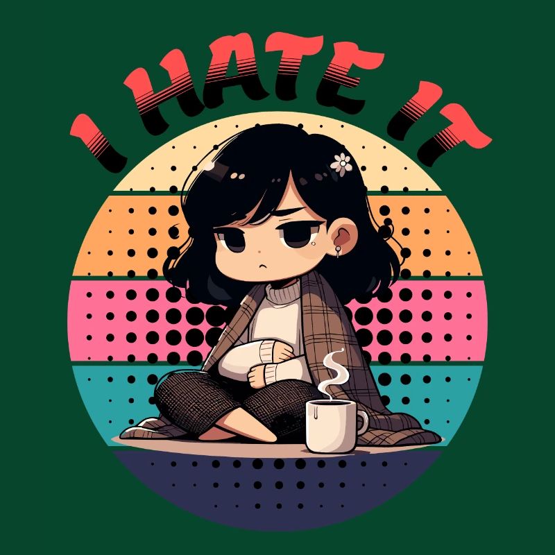 Menstruation Confess I Hate It Expression