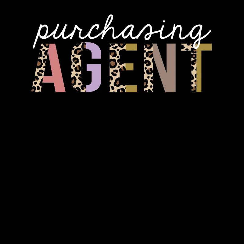 Purchasing Agent Leopard Print Funny Gift