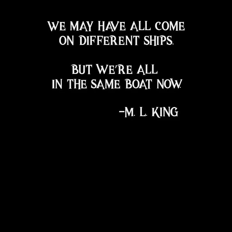 Martin Luther King Quote Gift Anti Racism