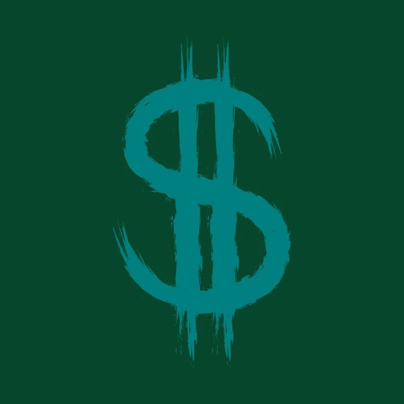 Dollarzeichen Dollar Zeichen Geld Bürste Geschenk