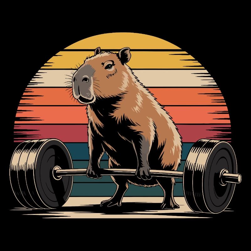 Soulevé de terre Capybara