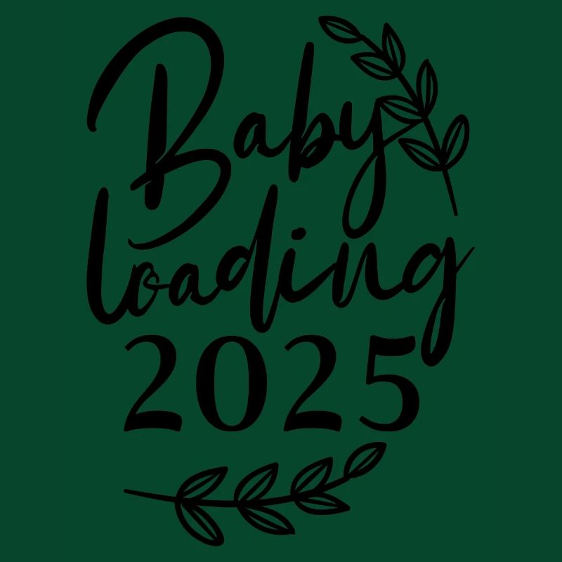 Baby loading 2025, Ich werde 2025 Mutter