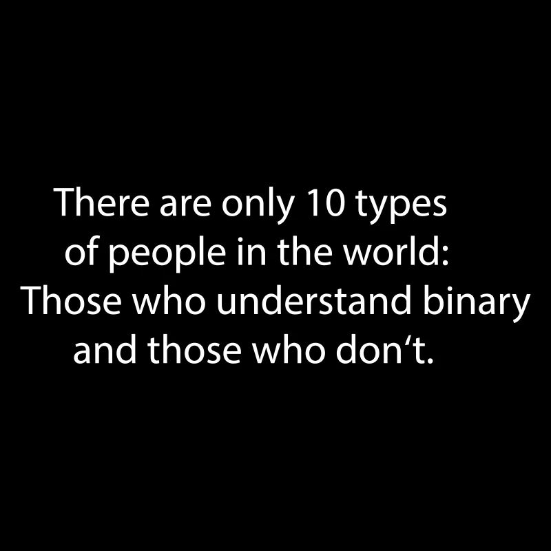 Binär Binary Programmiersprache Computer Geschenk