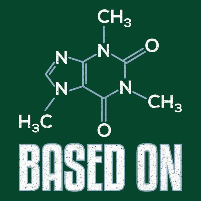 Based On Caffeine Molecule Gift