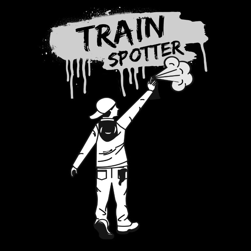 Observateur de train de graffitis