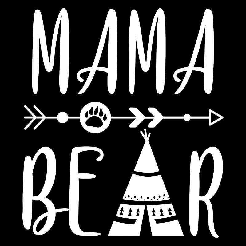 Mama Bear Mutter Muttertag Camping Geschenk