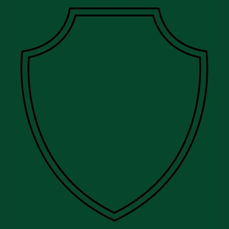 Blason panneau vide