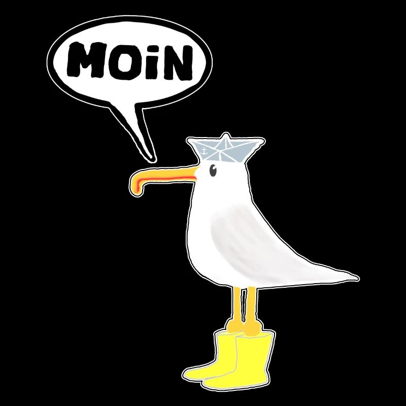 moin moin seagull rubber boots boots