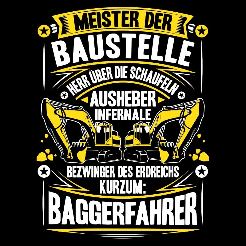 Baggerfahrer Baggerführer Baugeräteführer Bagger