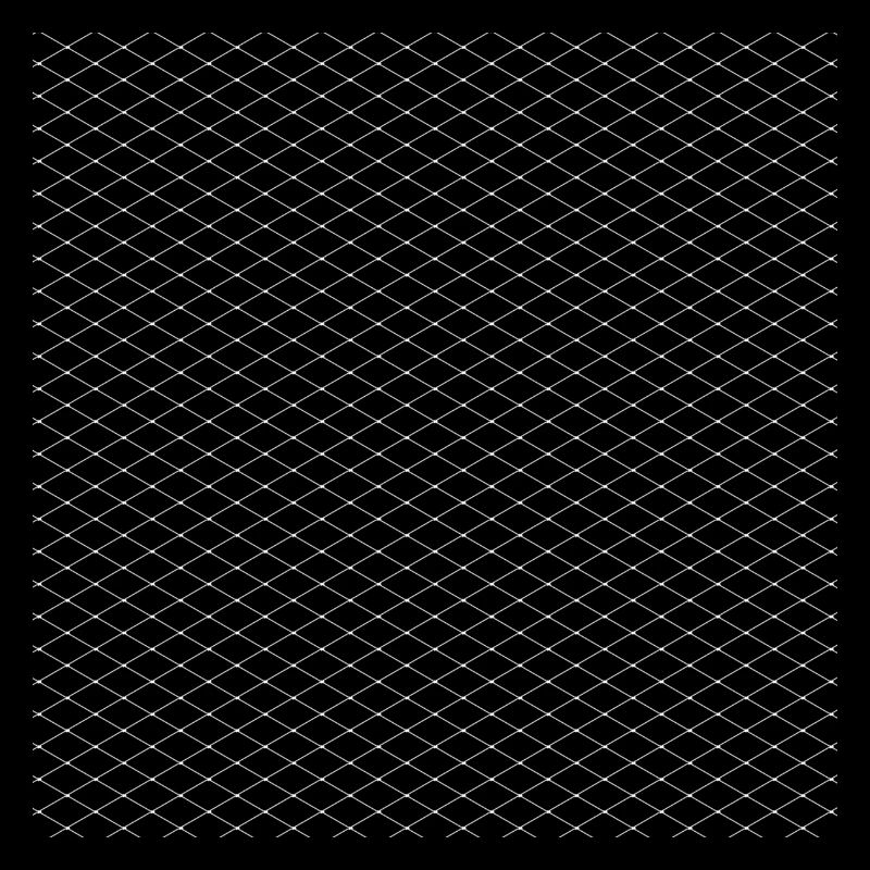 Crosses Pattern Cross