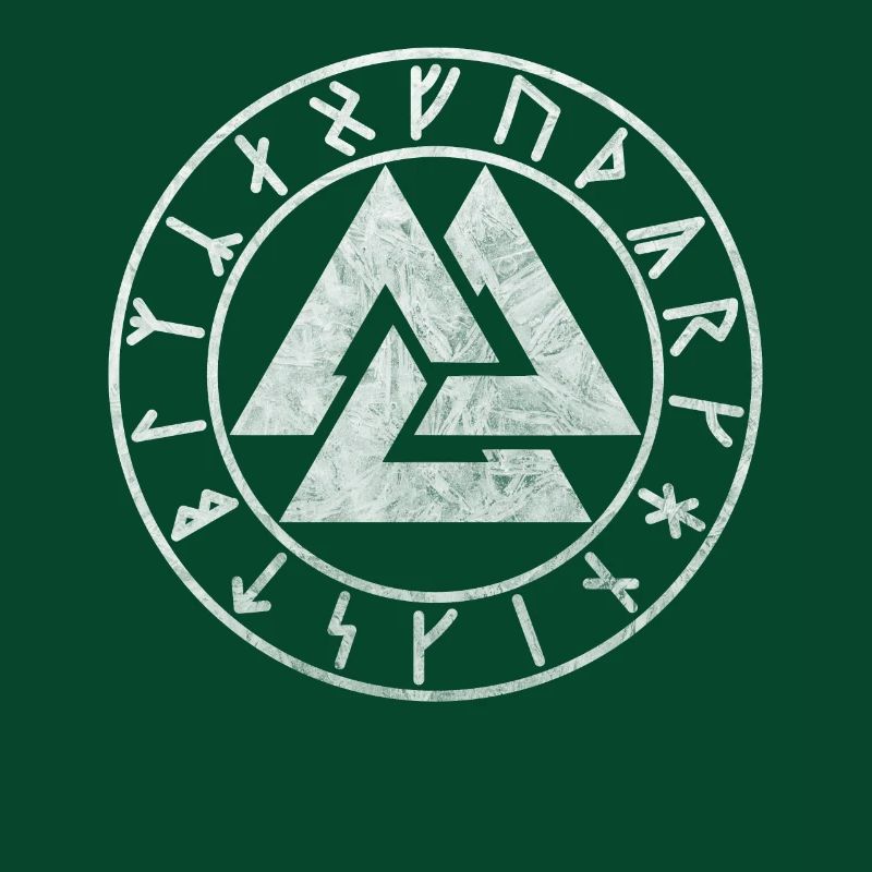 Odin knot runes circle Vikings Germanic Celts