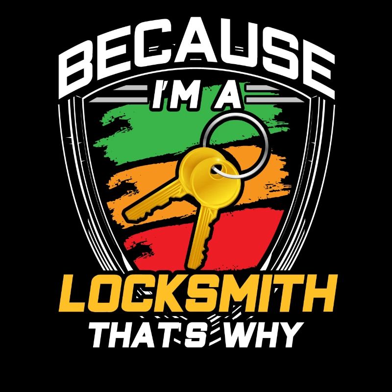 Because I am a locksmith Locksmith Lock