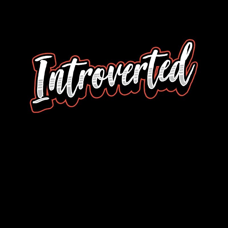 Introvertiert Sarkasmus Introvertierter Schüchtern