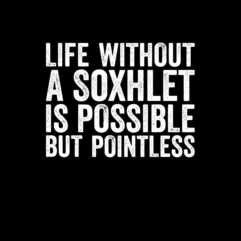 Soxhlet Extractor Laborgerät Life is Possible