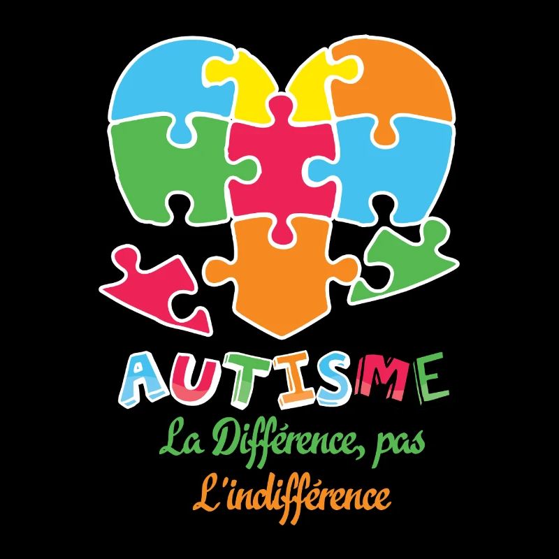 Autism La Différence, Pas L'indifférence Heart