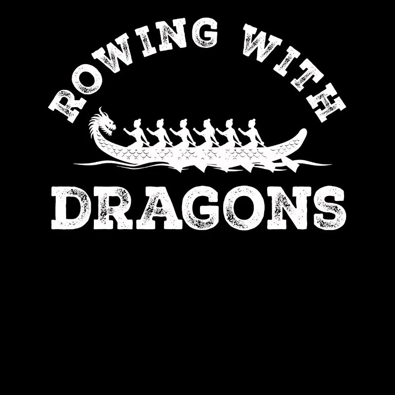 Rudern mit Drachen Drachenboot