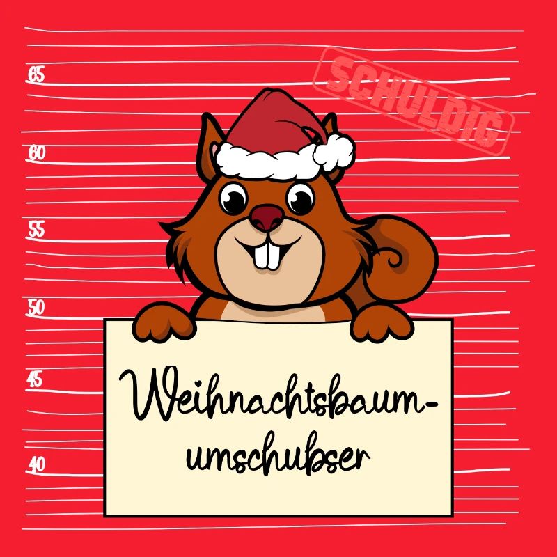 Weihnachtsbaum Umschubser Eichhörnchen