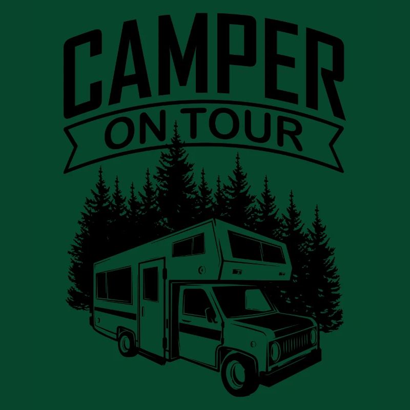 Camper on tour